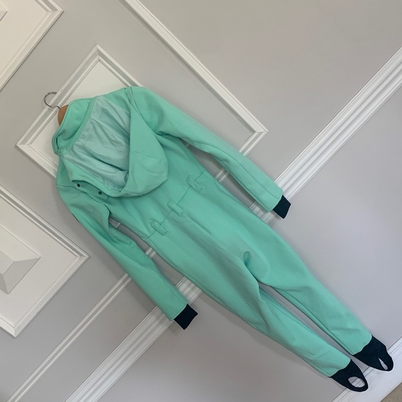 ASOS 4505 Ski Suit Mint Green Snowsuit UK 6 / US 2 - Picture 6 of 7